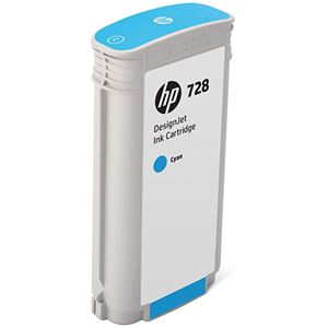 HP HP728 インクカートリッジシアン 130ml F9J67A 1個