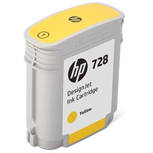 HP HP728 インクカートリッジイエロー 40ml F9J61A 1個