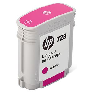 HP HP728 インクカートリッジマゼンタ 40ml F9J62A 1個