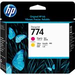 HP 774 プリントヘッドマゼンタ/イエロー P2V99A 1個