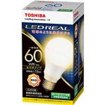 （まとめ）東芝ライテック LED電球 一般電球形60W形相当 7.8W E26 電球色 LDA8L-G/60W 1個【×5セット】