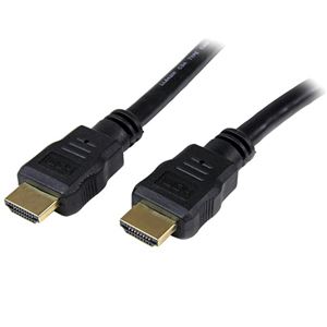 （まとめ）StarTechハイスピードHDMIケーブル Ultra HD 4K×2K対応 3m HDMI(オス)-HDMI(オス) ブラック HDMM3M1本【×3セット】