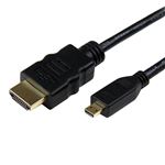 （まとめ）StarTechハイスピードHDMIケーブル イーサネット対応 91cm HDMI(オス)-HDMI Micro(オス) ブラック HDMIADMM31本【×3セット】