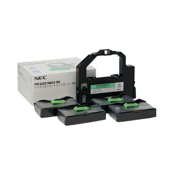 NEC インクリボンカートリッジセット黒 PR-D201MX2-06 1セット b04