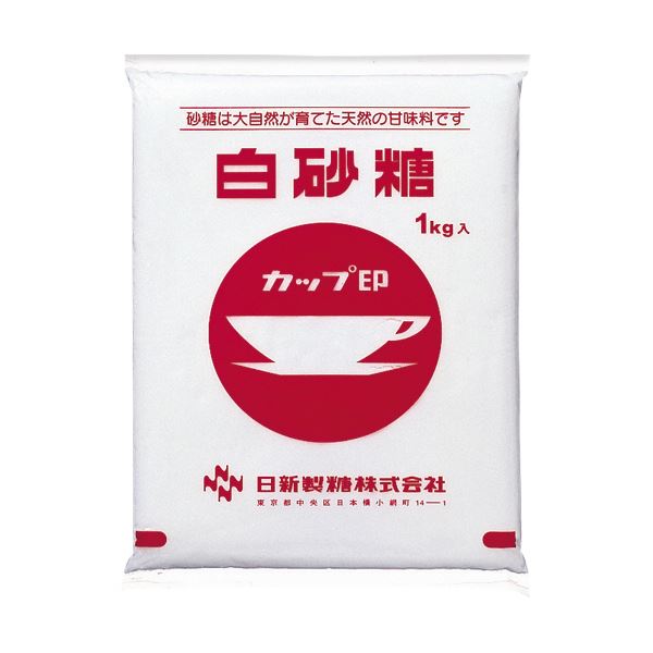 【商品名】 （まとめ）日新製糖 カップ 印 白砂糖（上白糖）1kg 1袋【×20セット】 【ジャンル・特徴】 しっとりとしたソフトな風味で何にでも使えるオールラウンドプレイヤー。 [ 341 ] 関連