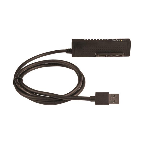 StarTech.com SATA-USB 変換ケーブルアダプタ 2.5/3.5インチドライブ対応 USB3.1（10Gbps）準拠 UASP対応USB312SAT3 1個 b04