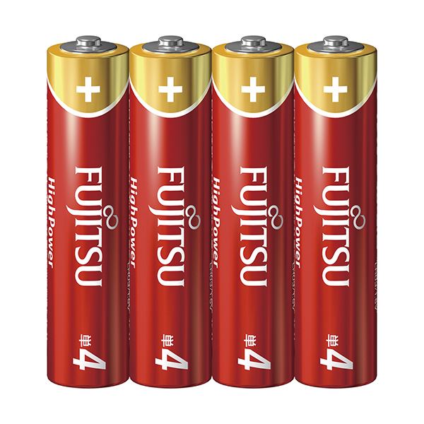 FDK 富士通 アルカリ乾電池ハイパワータイプ 単4形 LR03FH（4S） 1セット（40本：4本×10パック） b04