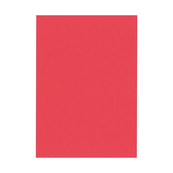 北越コーポレーション 紀州の色上質 A3 T目 超厚口 赤 1箱(400枚：100枚×4冊) b04