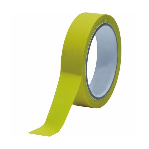(まとめ) TRUSCO 耐熱マスキングテープ クレープ紙 高耐水性 6mm×50m TM-WP-6 1パック(2巻) (×10セット) b04
