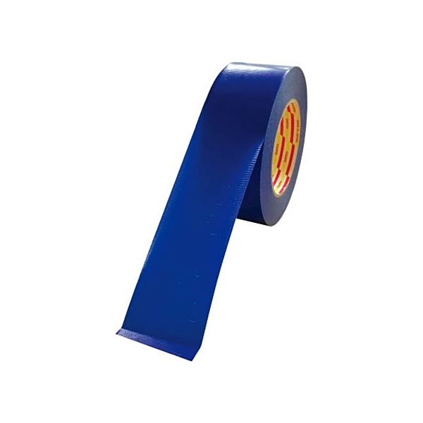 (まとめ) ダイヤテックス パイオラン ラインテープ 50mm幅 青 L-10-BL-50MM 1巻 (×3セット) b04