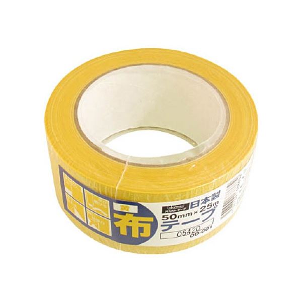 (まとめ) オカモト 布テープ カラー 黄 OD-001-Y 1巻 (×30セット) b04