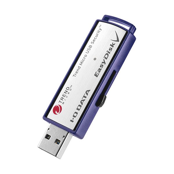（まとめ）アイオーデータ USB 3.1 Gen1対応 ウイルス対策済みセキュリティUSBメモリー 8GB 1年版 ED-V4/8GR 1個(×3セット) b04
