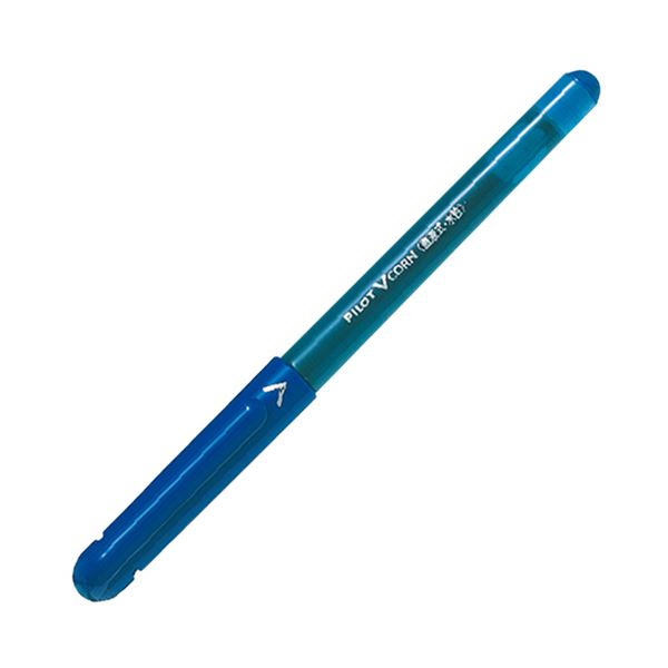 (まとめ）パイロット 水性ボールペン Vコーン極細0.5mm ブルー LVE-10EF-L 1本(×50セット) b04