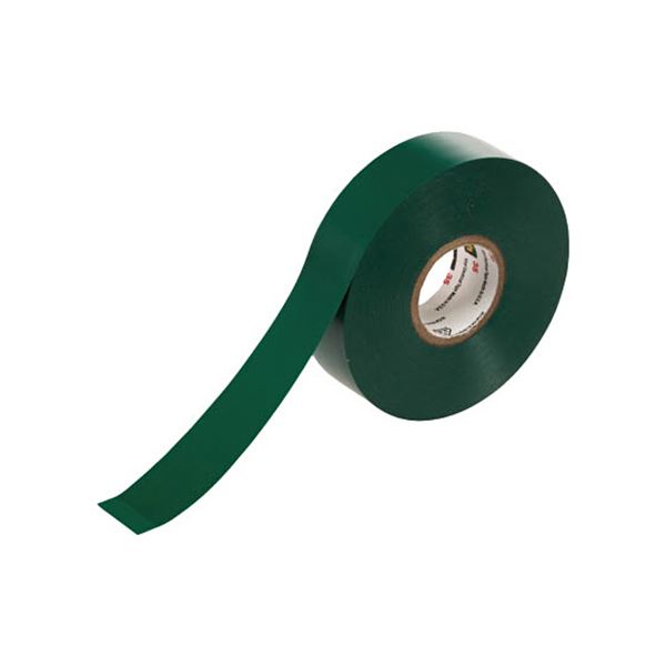 （まとめ） 3M スコッチ ビニールテープ 35 緑19mm×20m 35GRE 1巻 (×3セット) b04