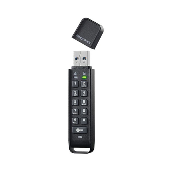 【商品名】 アイオーデータ Easy Disk パスワードボタン付き セキュリティUSBメモリー 32GB ED-HB3／32G 1個 【ジャンル・特徴】 ボタンを押すだけ簡単ロック解除!セキュリティ