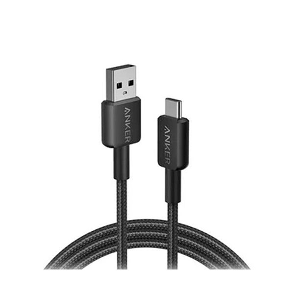 【商品名】 （まとめ） アンカージャパン ANKER 322 USB-C＆USB-A ケーブル（USB2.0対応） 1.8m ブラック A81H6N11 1本 【×5セット】 【ジャンル・特徴】 優れ