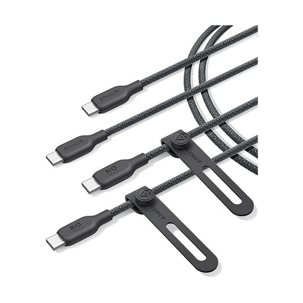 【商品名】 アンカージャパン ANKER USB-C＆USB-C ケーブル（240W エコフレンドリーナイロン） 1.8m ブラック B80E60111パック（2本） 【ジャンル・特徴】 エコフレンド