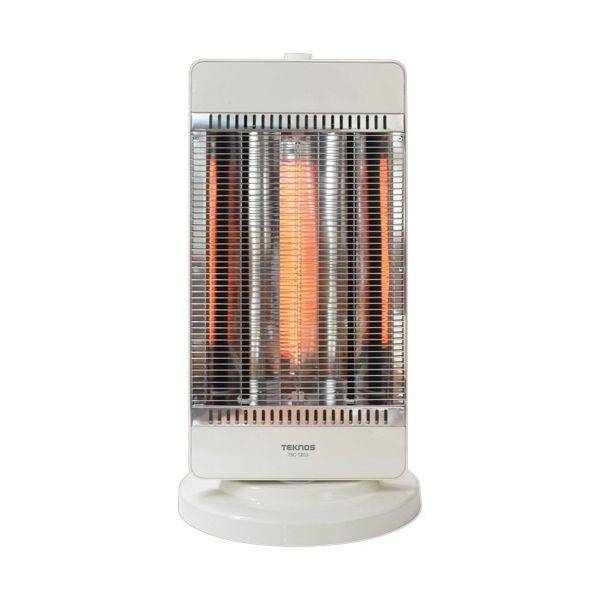 【商品名】 千住 TEKNOSコンビヒーター 3灯 1200W ホワイト TSC-1203 1台 【ジャンル・特徴】 カーボンの速暖性とシーズの暖かさのハイブリッドモデル [ TSC-1203 ] 関