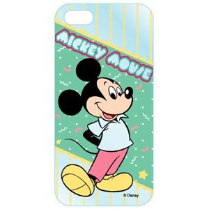 カスタムカバーiPhone5C（ミッキー グリーン）