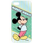 カスタムカバーiPhone5C（ミッキー グリーン）