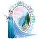 ウォールステッカー ペタモ フォトフレーム アナと雪の女王（エルサ） - 縮小画像1