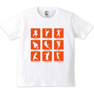 ハイキュー！！　Ｔシャツ（シルエット　ホワイトＭ）
