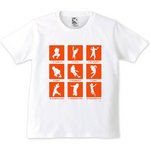 ハイキュー！！　Ｔシャツ（シルエット　ホワイトＭ）