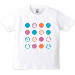 ハイキュー！！　Ｔシャツ（ヒナガラス　ドット柄　ホワイトＭ）