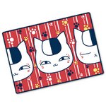 夏目友人帳　ニャンコ先生　フリース　Vol.2（赤紅色）