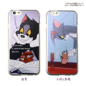 カスタムカバー　iPhone 6 Plus トム＆ジェリー（天使と悪魔）