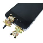 アニマルスマホピアス/スマイルカエル（ピンク）
