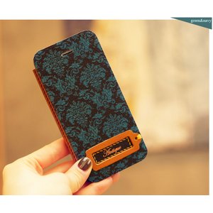 MrH（ミスターエイチ）スマホケース/アンティークムードグリーンByiphone5.5S