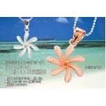 ハワイアン♪サンド加工ティアレネックレス/シルバー