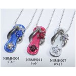 ビーチサンダルネックレス「HONU（ウミガメ）」 レッド