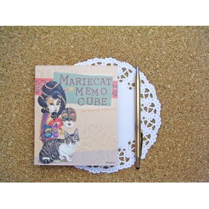 MC(マリーキャット)200ページアートメモパッド/マスク 商品画像