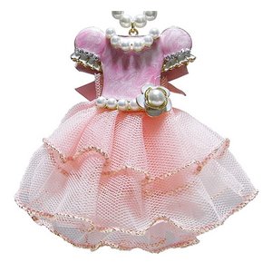 大人可愛い♪ドレスアップチャームネックレス/ピンク 商品画像