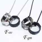 シンプルメンズデザインネックレス/yon007GM
