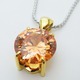 6カラットジルコニアペンダント（オレンジ） - 縮小画像1