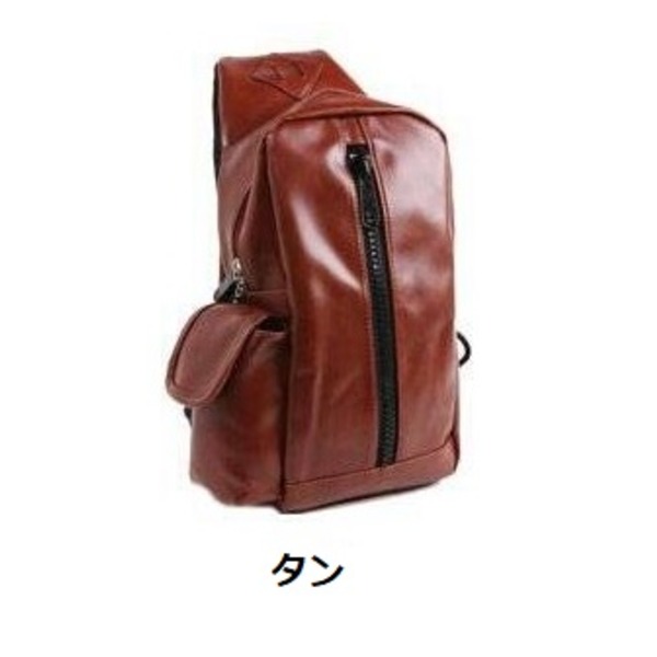 人気のため新カラー追加!登山も普段使いにも。シンプルボディバッグ/タンf00