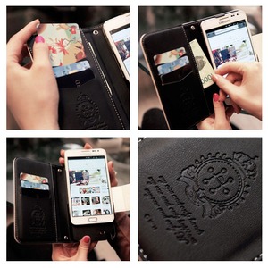 MrH(ミスターエイチ)スマホウォレットケース/ファーバー ByGalaxyS9 MrH(ミスターエイチ)スマホウォレットケース/ファーバー ByGalaxyS9