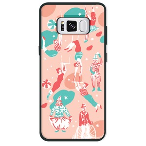 7321Design(7321デザイン) ナタリーレテ ツヤ消しスマホハードケース(GalaxyS8)サーカス