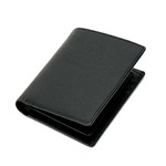 PRIMA CLASSE（プリマクラッセ）PSW7-2119 型押しデザイン二つ折りミニ財布 （ブラック）