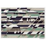 DISNEY ラグマット/絨毯 【MICKEY/Cross cutting RUG 100cm×140cm パープル】 日本製 スミノエ 〔リビング ダイニング〕 DISNEY ラグマット/絨毯 【MICKEY/Cross cutting RUG 100cm×140cm パープル】 日本製 スミノエ 〔リビング ダイニング〕