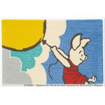 スミノエ DISNEY DMP-4045マット POOH／Sky journey MAT 50×80cm ブルー