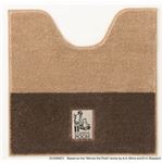 スミノエ DISNEY DTP-5003トイレマット POOH／Secret TOILET MAT 60×60cm ブラウン