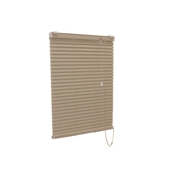 アルミ製 ブラインド (遮熱コート 88cm×108cm カルアベージュ) 日本製 折れにくい 光量調節 熱効率向上 『ティオリオ』 b04