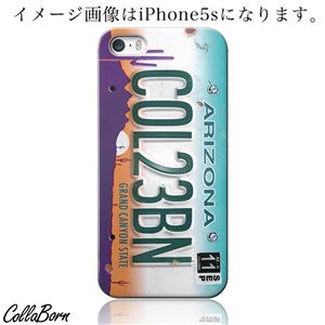 CollaBorn スマホカバー Xperia Z1 f （SO-02F）「Numberplate[Arizona]」