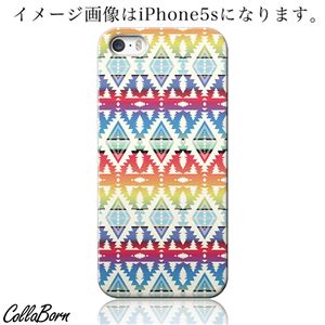 CollaBorn スマホカバー Xperia Z1 f （SO-02F） 「Raimbow Navajo」