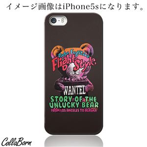 CollaBorn スマホカバー Xperia Z1 f （SO-02F） 「FlightStyle」クマ