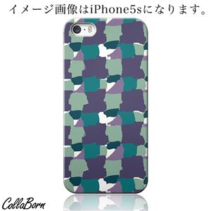 CollaBorn スマホカバー Xperia Z1 f （SO-02F） 「BasketWeveCheck」パターン
